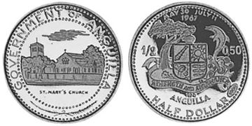 1/2 Dolaru 1969-1970