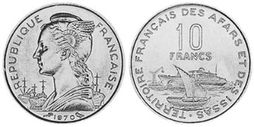 10 Franků 1969-1975