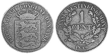 Cent 1859-1860