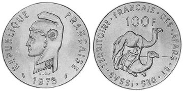 100 Franků 1970-1975