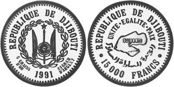 15000 Franků 1991