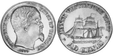 20 Centů 1859-1862