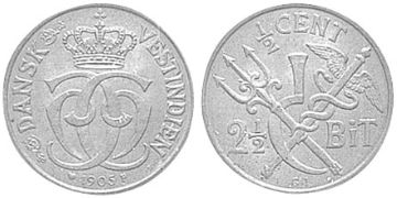 1/2 Cent 1905