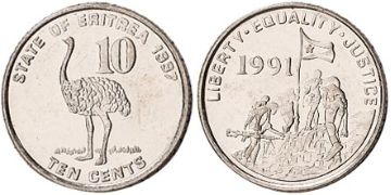 10 Centů 1997