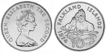 10 Pence 1974-1992