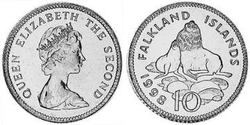 10 Pence 1998-1999