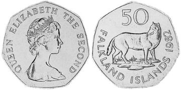 50 Pence 1980-1995