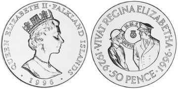 50 Pence 1996