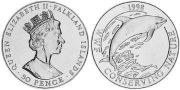50 Pence 1998