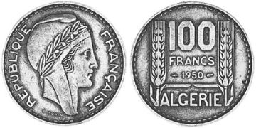 100 Franků 1950-1952
