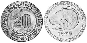 20 Centimes 1975