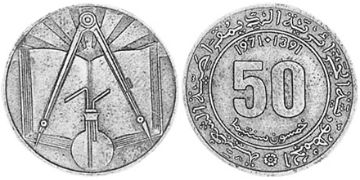 50 Centimes 1971-1973