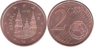2 Euro Cent 2010-2013