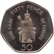 50 Pence 2008