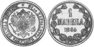 Markka 1864-1870