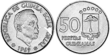 50 Pesetas 1969
