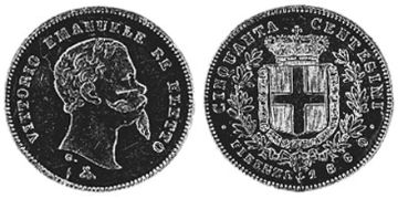 50 Centesimi 1860-1861