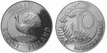 10 Markkaa 1993-2001