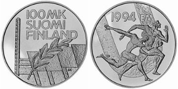 100 Markkaa 1994