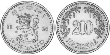 200 Markkaa 1926