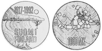 1000 Markkaa 1992