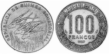 100 Francos 1985-1986