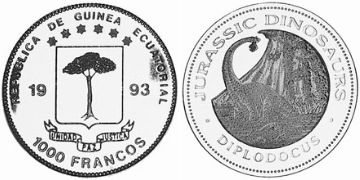 1000 Francos 1993
