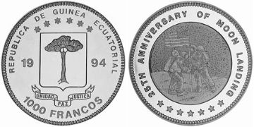 1000 Francos 1994