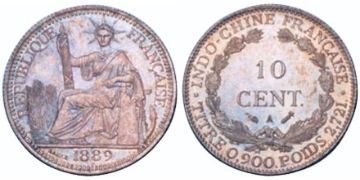10 Centů 1885-1895