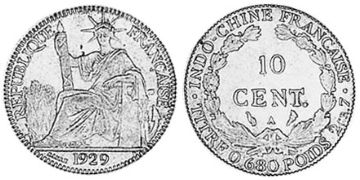 10 Centů 1921-1931