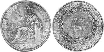 20 Centů 1909