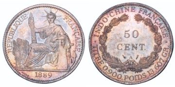 50 Centů 1885-1895