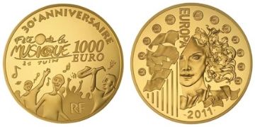 1000 Euro 2011