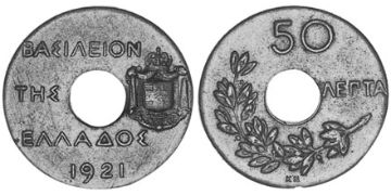 50 Lepta 1921