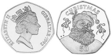 50 Pence 1992