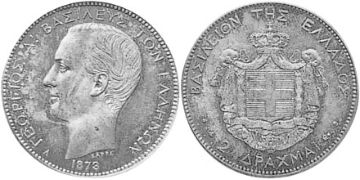 2 Drachmai 1868-1883