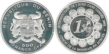 500 Franků 2002