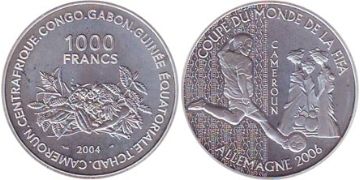 1000 Franků 2004