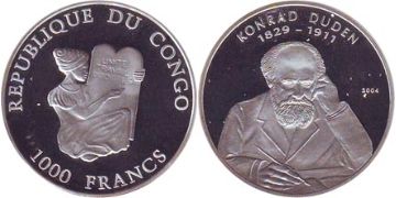 1000 Franků 2004