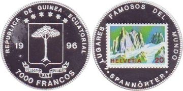7000 Francos 1996