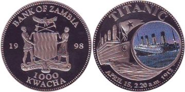 1000 Kwacha 1998