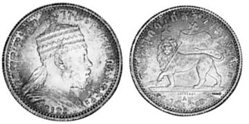 1/8 Birr 1894-1896