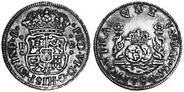 2 Reales 1752-1760