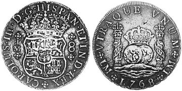 8 Reales 1766-1768