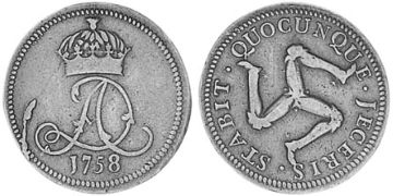 1/2 Penny 1758