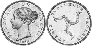 1/2 Penny 1839-1860