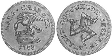 Penny 1733