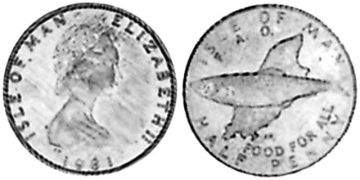 1/2 Penny 1981