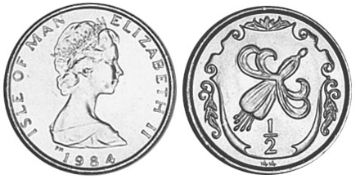 1/2 Penny 1984