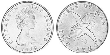 2 Pence 1976-1979